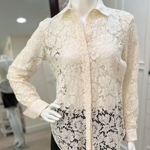 ** SOLD ** Valentino Lace blouse